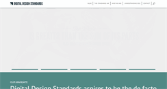 Desktop Screenshot of digitaldesignstandards.com